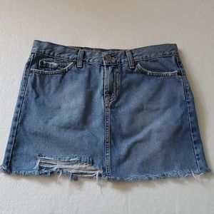 Lucky Brand denim mini skirt